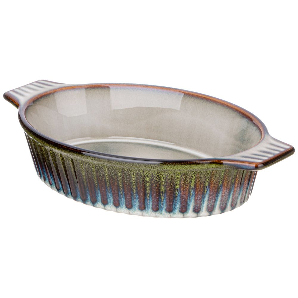 ФОРМА ДЛЯ ЗАПЕКАНИЯ ОВАЛЬНАЯ REACTIVE GREEN 31*19*6,5 СМ