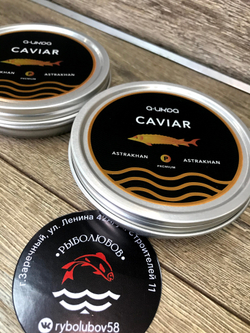 Икра осетра забойная 125г
