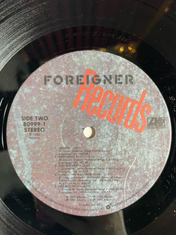 Винтажная виниловая пластинка LP Сборник Foreigner Records (USA 1982)