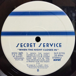 Secret Service / When The Night Closes In (LP)