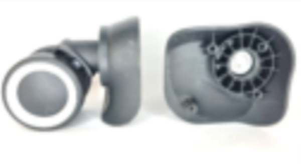 Колеса PLG-22232C (высота 90), черный