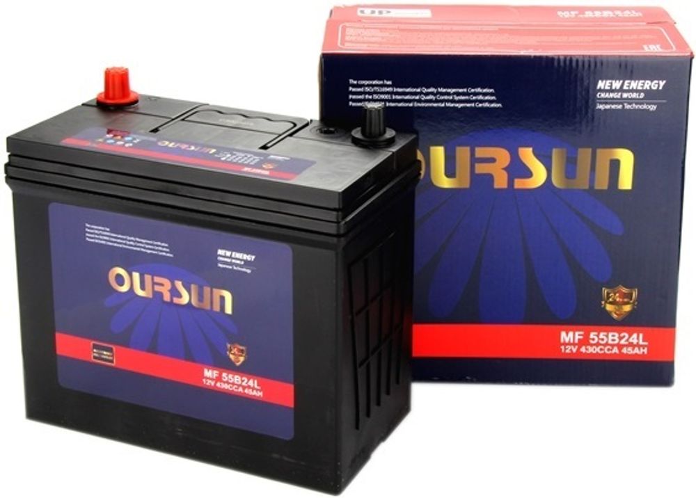 OURSUN ASIA 6CT- 45 ( 55B24 ) аккумулятор