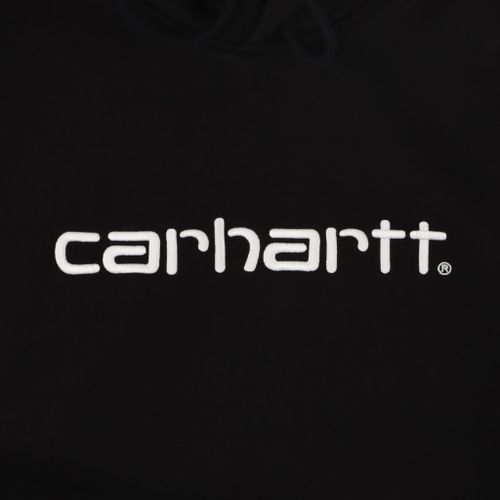 Толстовка мужская Carhartt WIP Hooded Sweatshirt артикул:I030230_black - купить в магазине Дайс
