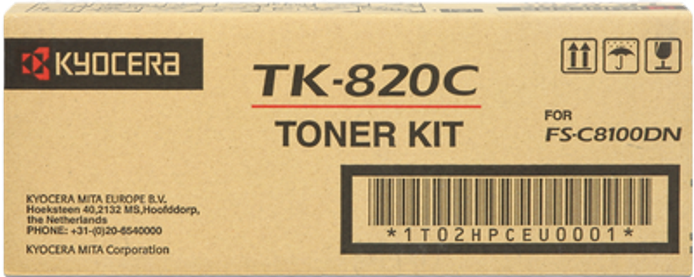 Тонер-картридж  Kyocera TK-820C