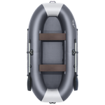 Лодка ПВХ Мастер Лодок Таймень LX290 Графит / Св.Серый