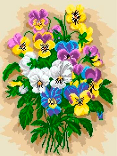 К-1006 Анютины глазки