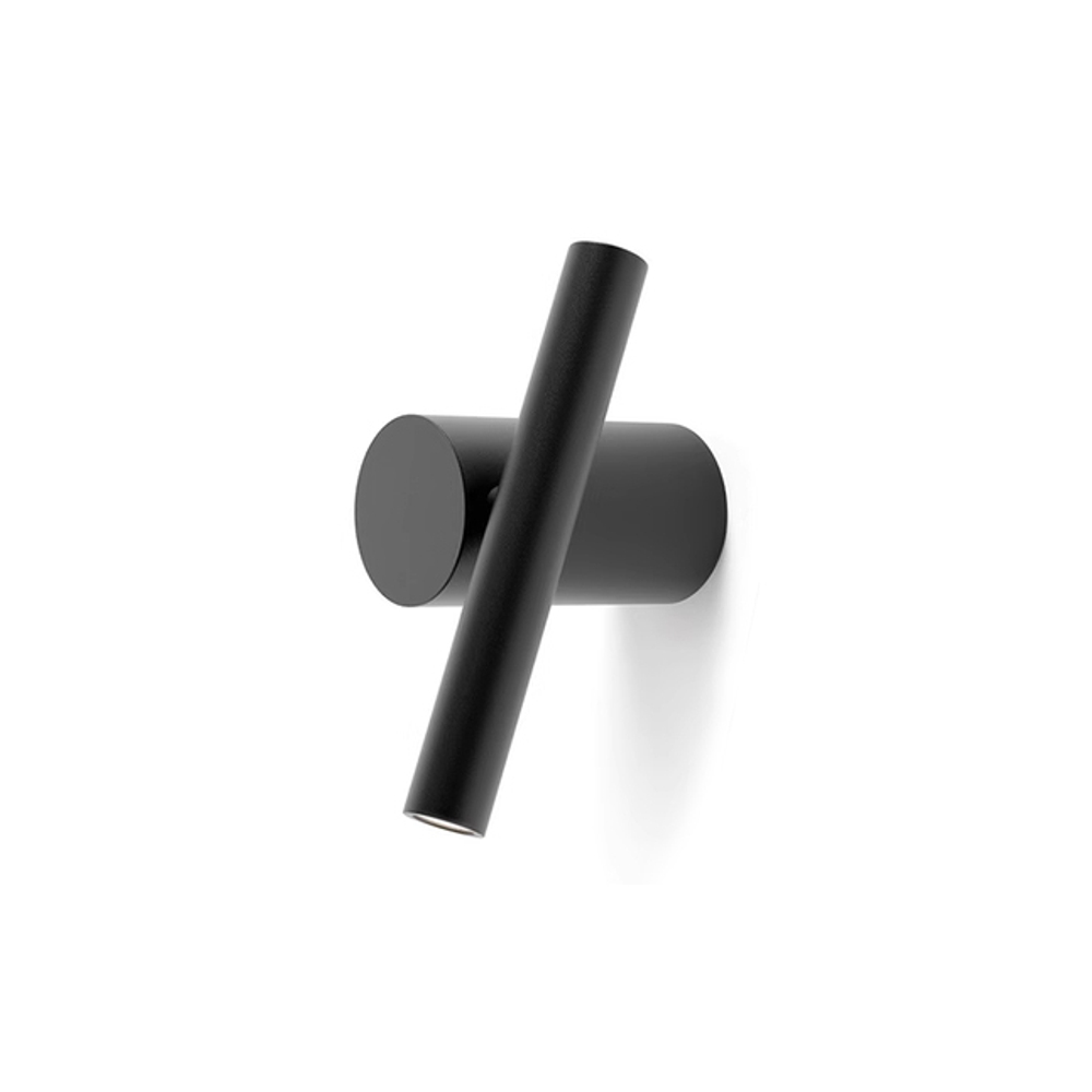 Wall design lamp  Doi Meneghello by Luceplan (Black)