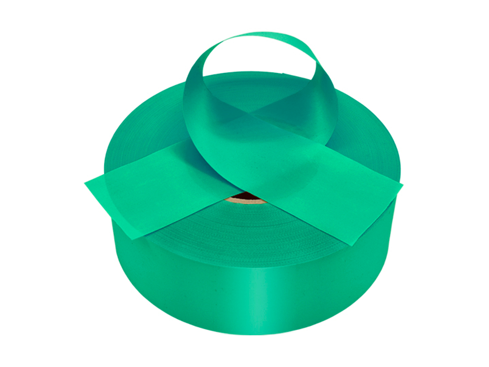 Лента плиссированная для наградных розеток. 090 необычная-зеленая