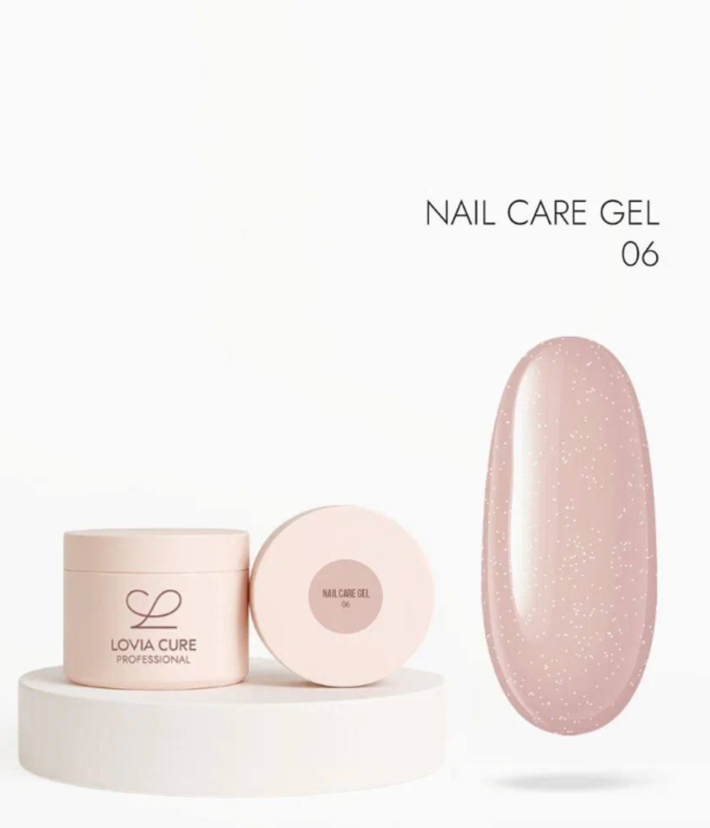 Lovia Cure Nail Care Gel 06 - Гель моделирующий, 15 мл