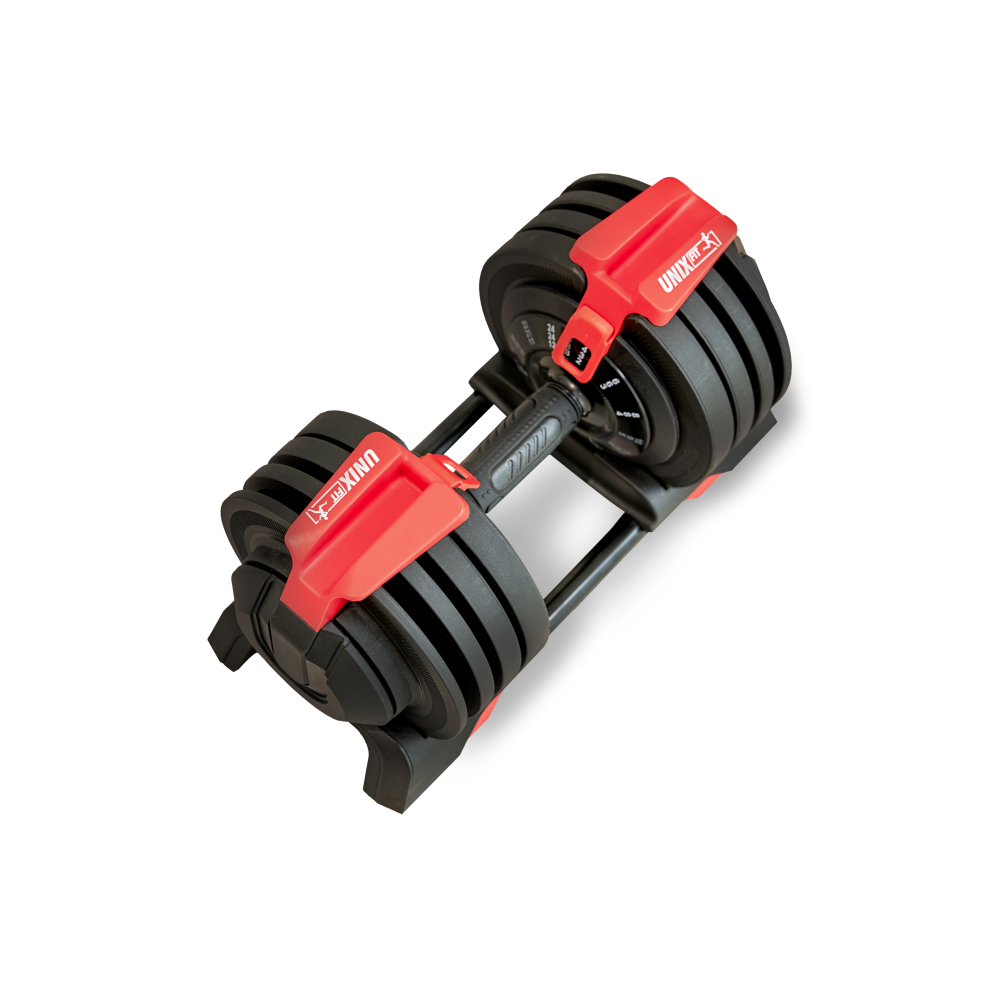 Штанга UNIX Fit регулируемая многофункциональная 3 в 1 (24 кг)