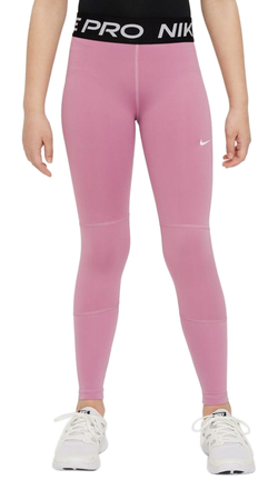 Штаны для девочки теннисные Nike Pro G Tight - elemental pink/white