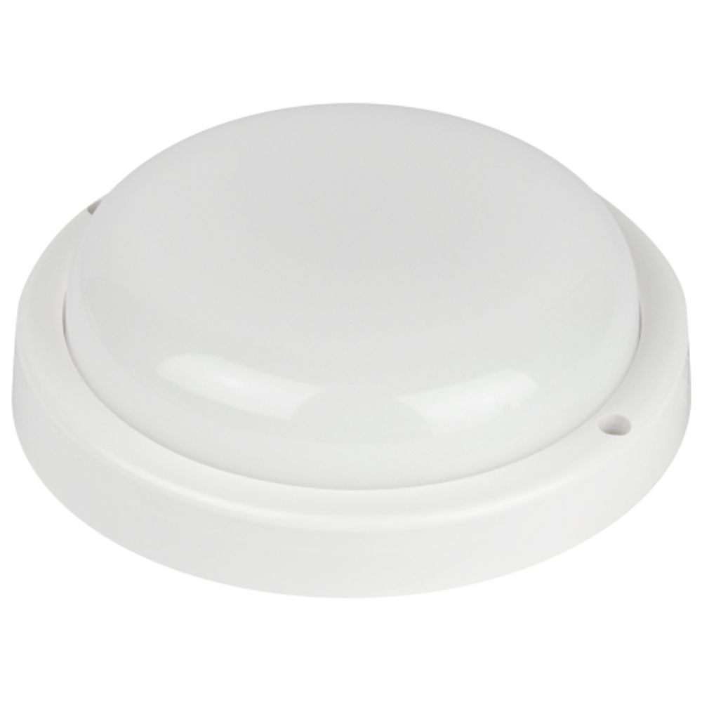 Светильник ЖКХ светодиодный ЭРА SPB-201-4-40K-012 12Вт 4000К IP65 D155 круглый дежурный режим СВЧ датчик | Светильники для ЖКХ IP65