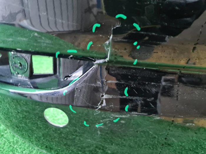 Бампер задний Lixiang L9 (2022-н.в.)