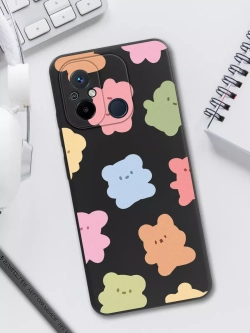 Чехол для Xiaomi Redmi 12C и Poco C55 с принтом