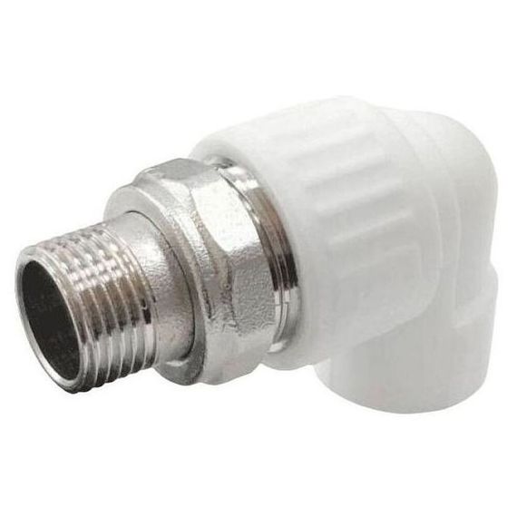 Угольник с американкой для радиатора НР 20 х 3/4quot; (60/15) VALFEX