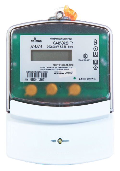 Счетчик ДАЛА Т1 СА4У Э720 (3*220/380V 5-7,5А) NE