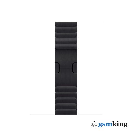 Apple Stainless Link Bracelet for Apple Watch 38|40|41mm (съемные звенья) Space Black (Чёрный)