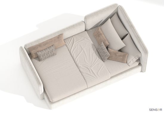 Кровать угловая Флит Дизайн Проект № 12