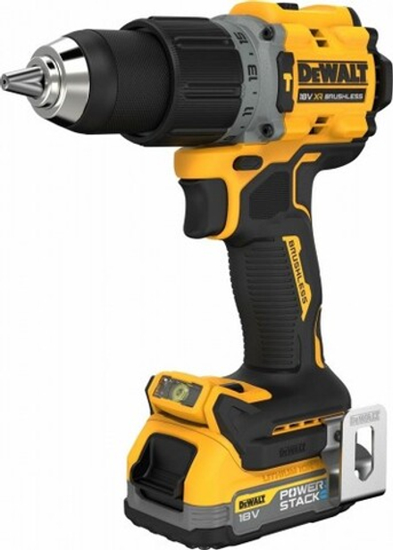 Дрель-шуруповерт аккумуляторная DeWALT DCD 805 E2T ударная DCD805E2T-QW
