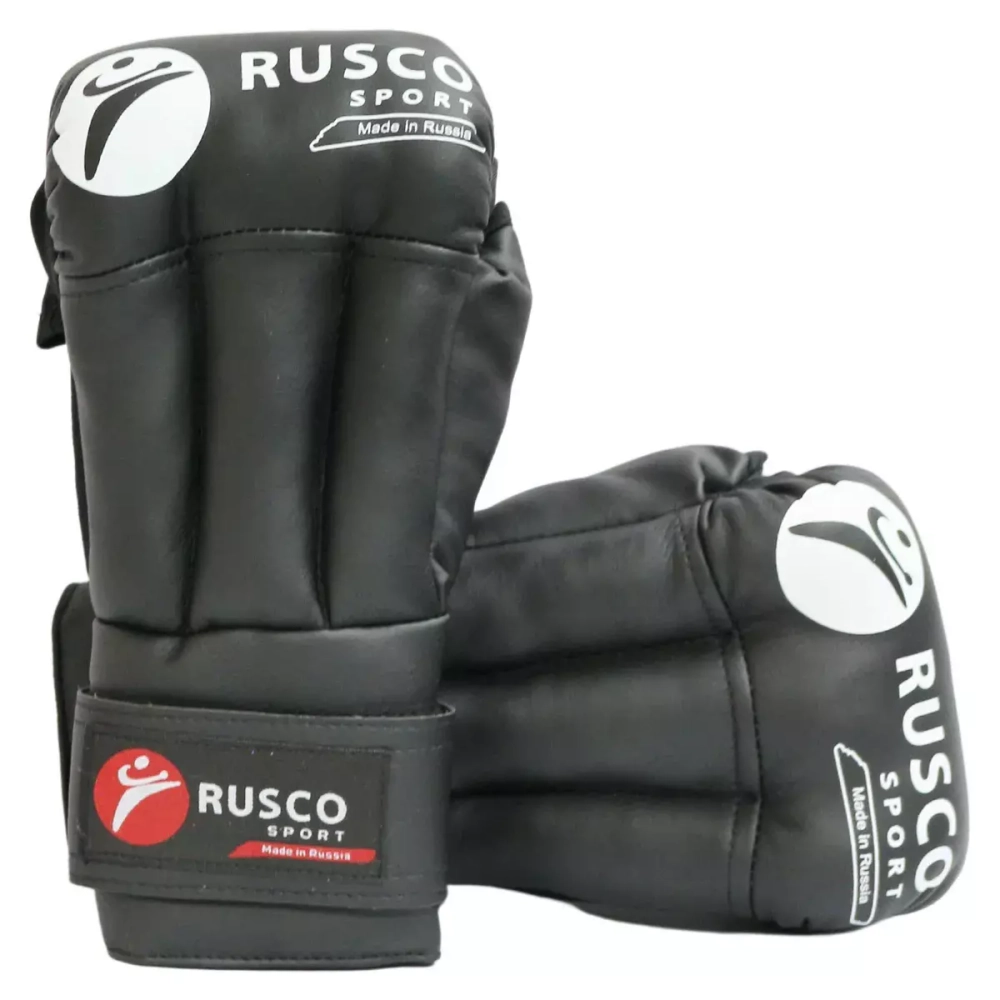 Перчатки для Рукопашного боя Rusco Sport Черные