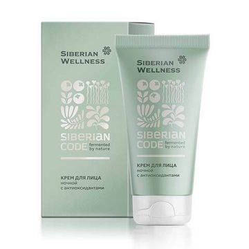 Крем для лица ночной с антиоксидантами Siberian Code