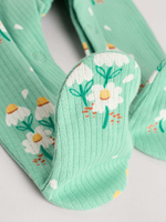 Комбинезон / Cлип для малышей Next E18-345, 4 шт., Светло-зеленый, Белый, Желтый, Голубой