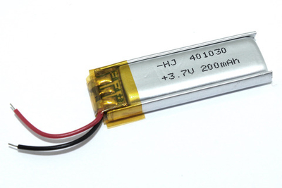 Аккумулятор Li-Pol (батарея) 4*10*30мм 2pin 3.7V/200mAh