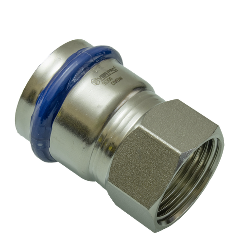 НЕРЖ Муфта  42*1"1/2 г.  "VER-PRO"  (16/2шт)