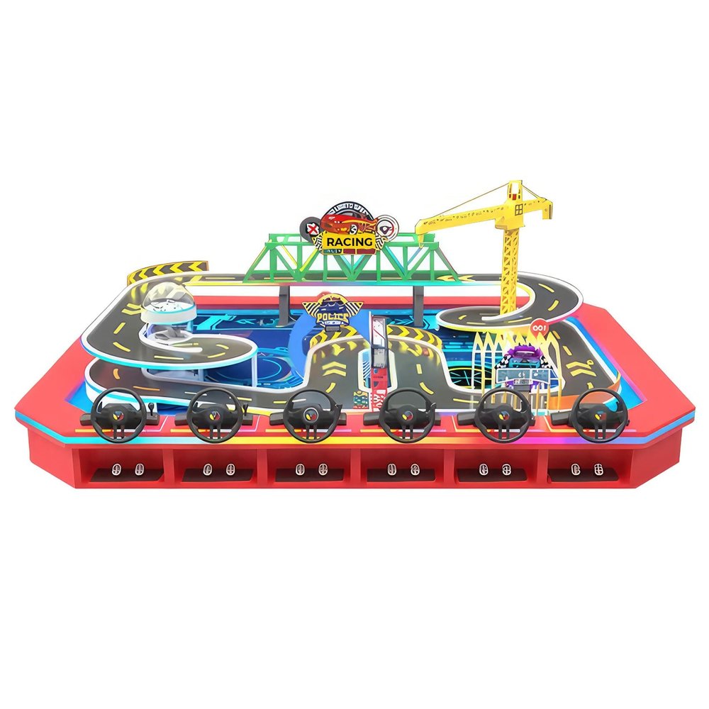 Игровой стол с гоночными машинками «Crazy Ride»