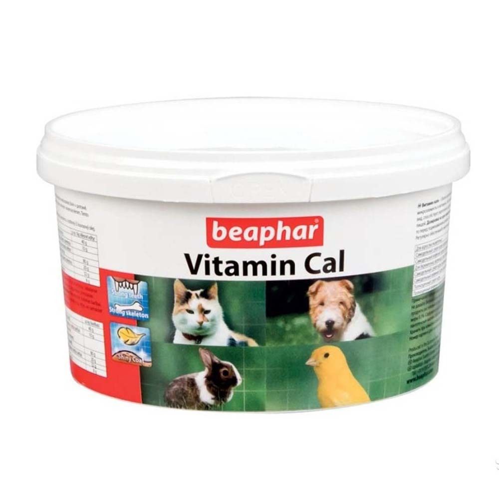 Витамины для иммунитета для всех типов животных (Beaphar Vitamin Cal) 250 г порошок