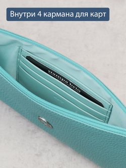 816 R - Портмоне-клатч с RFID защитой