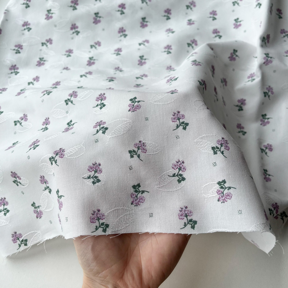 Хлопок Сиреневый букет