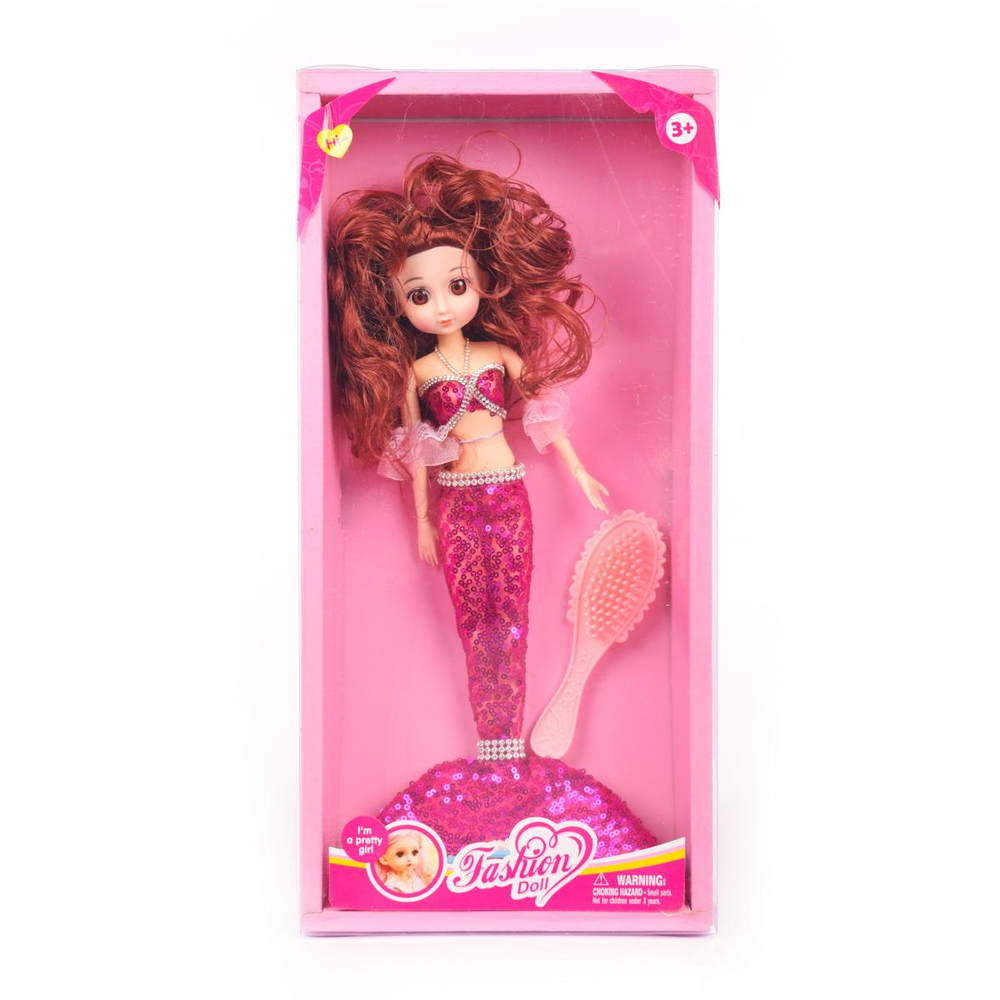 Кукла тип Модница Русалка с аксесс. 42см, коробка SM168A25