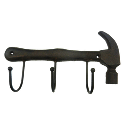 Iron Garden Вешалка настенная Молоток, 3 крючка