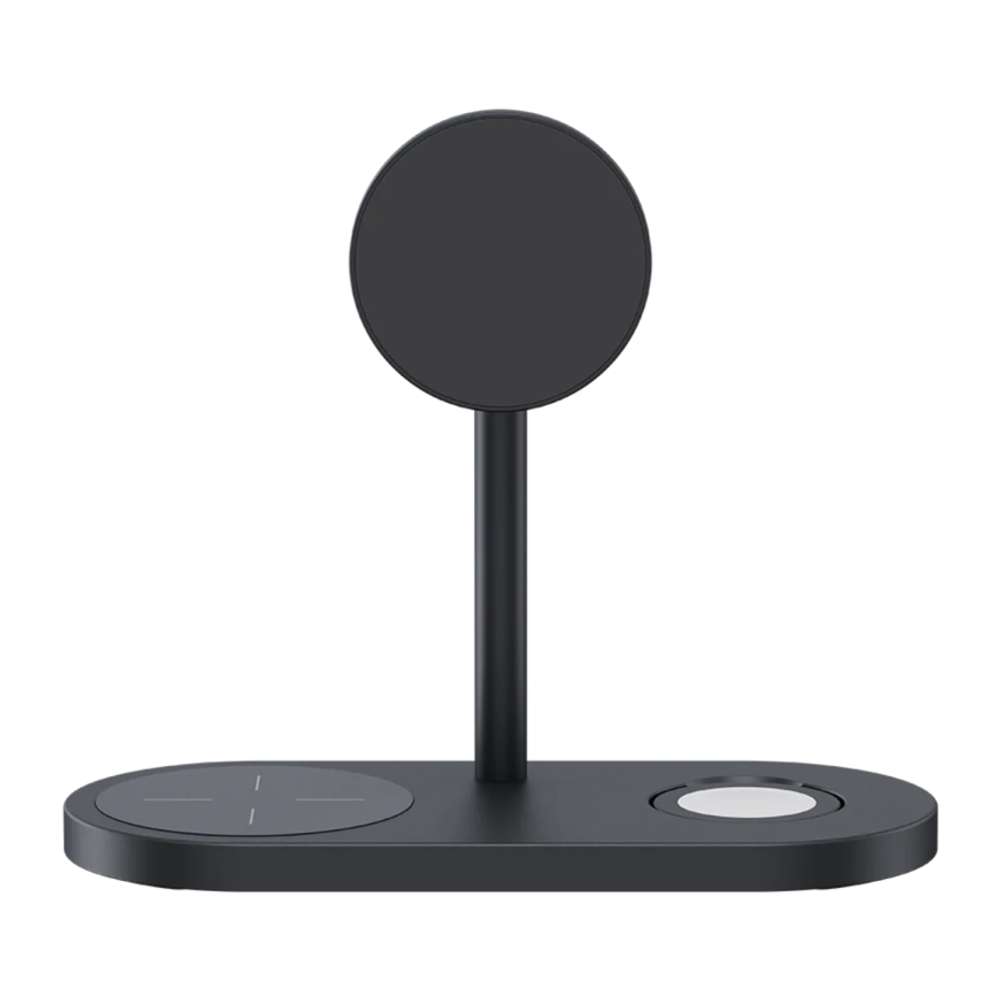 Зарядная станция MagSafe Benks Infinity Omni для iPhone, Apple Watch и AirPods Беспроводная зарядка: Qi 15 Вт, Qi 5 Вт, магнитное крепление для быстрой зарядки Apple Watch (Qi 5 Вт). Проводная зарядка: нет. Есть LED-индикация