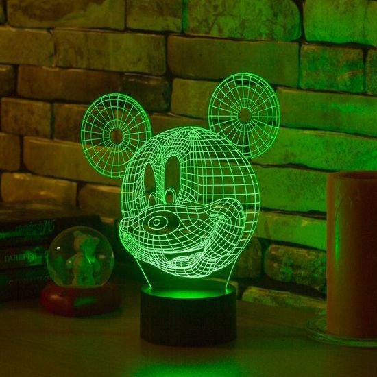 3D светильник Микки Маус