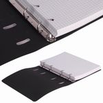 Сменный блок к тетради на кольцах, А5, 160 л., BRAUBERG, "Белый", 403261