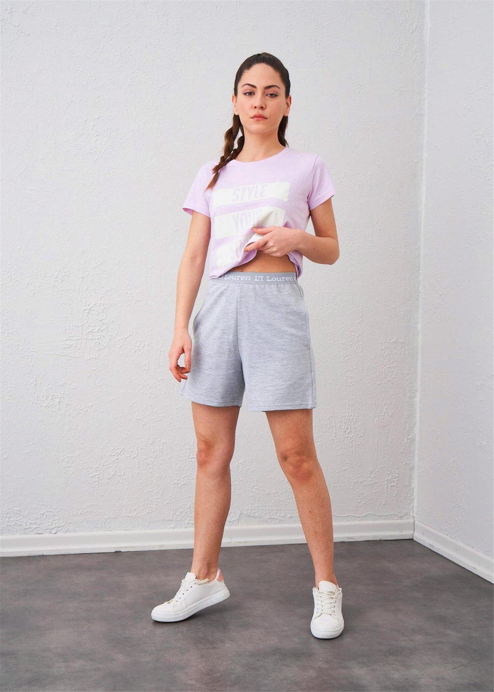 RELAX MODE - Женская пижама с шортами - 13233