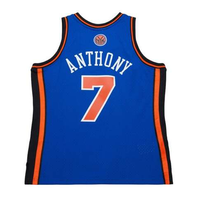 Баскетбольная мужская джерси Mitchell&Ness NBA Dark Jersey New York Knicks Carmelo Anthony #7