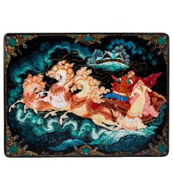 ШК-35/12 Шкатулка «Тройка» худ. Костерина