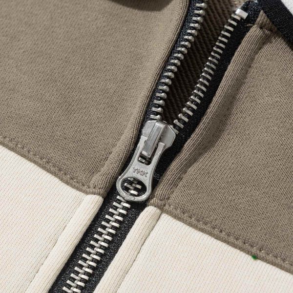 Толстовка Four Stripes Песочный/Бежевый/Зеленый/Серый - фото 5