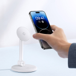 Подставка для телефона Baseus MagPro Desktop Phone Stand (MagSafe) - Moon White