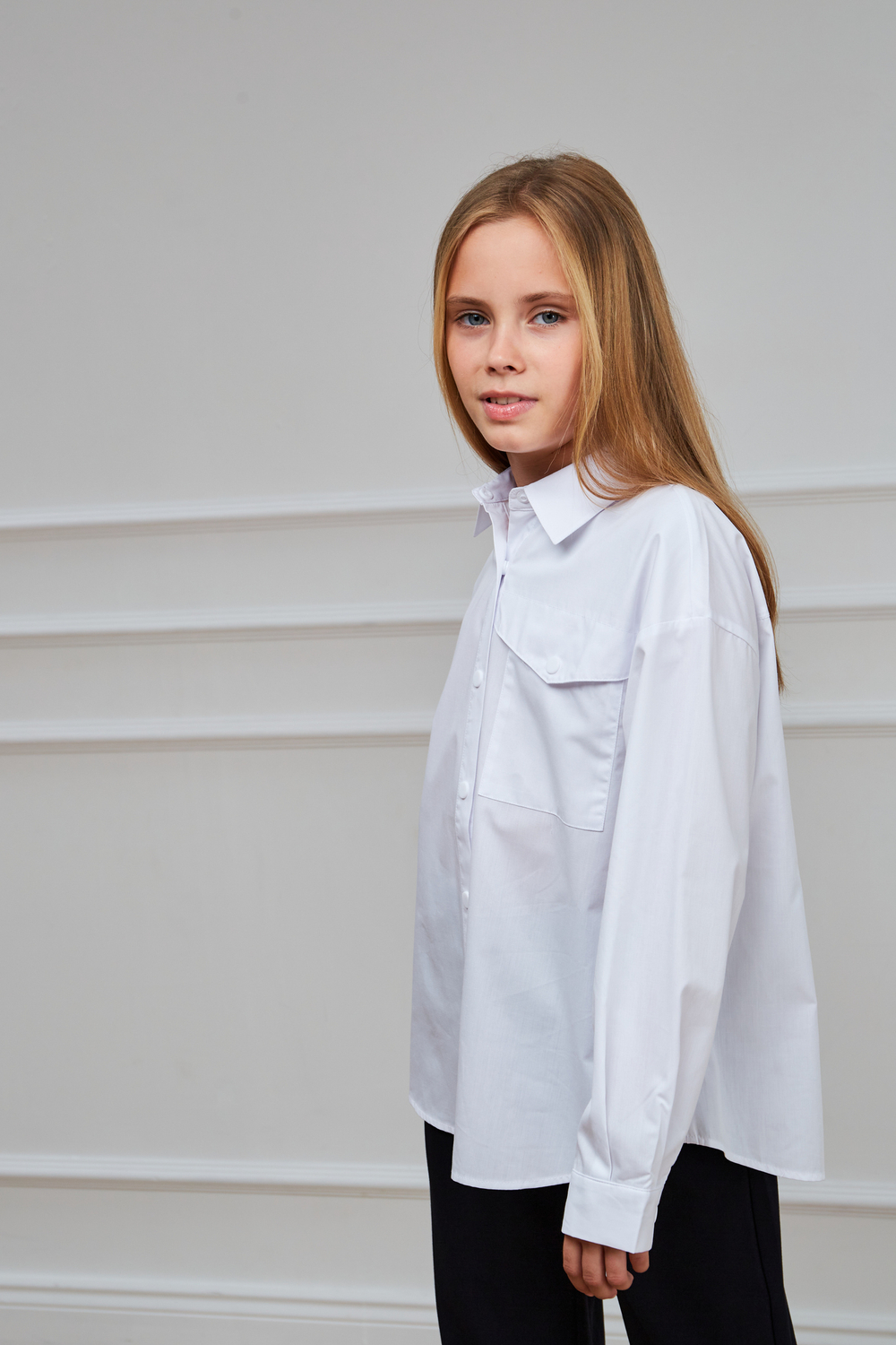 Блуза дл/р швейн. д/д DELORAS 63792C