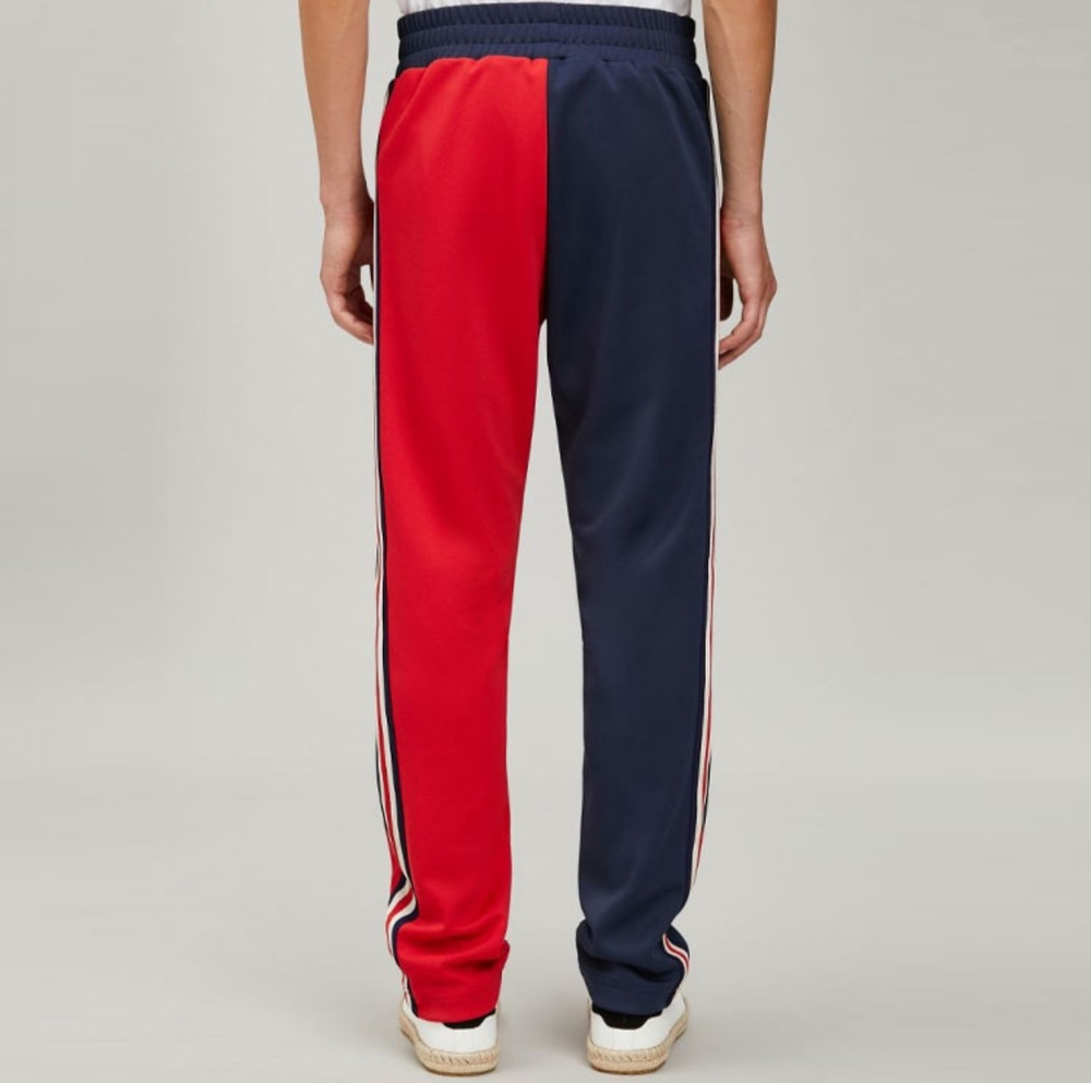 Palm Angels 2-tone Pants "Red Blue"