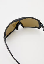 Спортивные очки 720armour Flash / Matte Black frame / Shiny Crystal Black Temple / HC Green Mirror Silver / Cylinder Lens