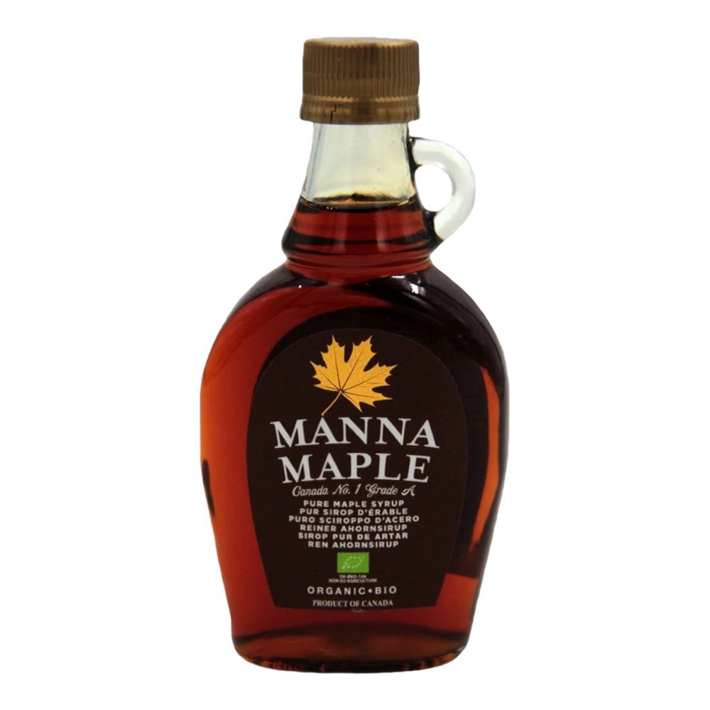 Кленовый сироп, без сахара, 250 гр (Manna Maple)