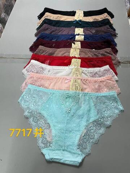 Трусы х/б,кружева,низ.посад(42-48) 7717