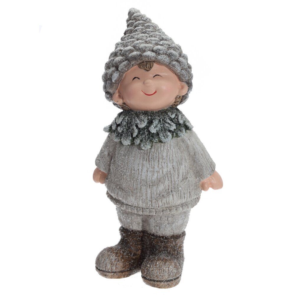 GAEM Фигурка декоративная "Мальчик/ Девочка, L9,5 W6,5 H19 см, 2в.