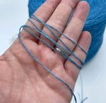 Пряжа для вязания лён на бобине