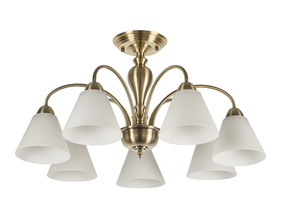 Потолочная люстра на штанге MyFar Anna MR1453-7C